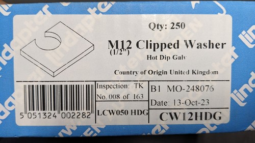 Lindapter cw12hdg - lindapter,