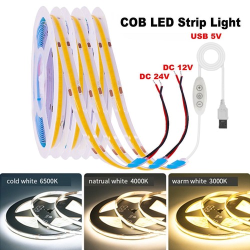 Led cob streifen cw 12v - streifen, ww/nw/cw