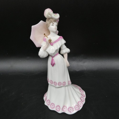 Coalport figur lady - coalport,