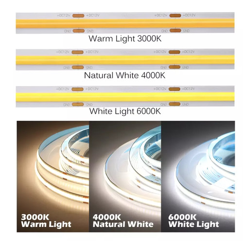 Led cob streifen - cob, 12v